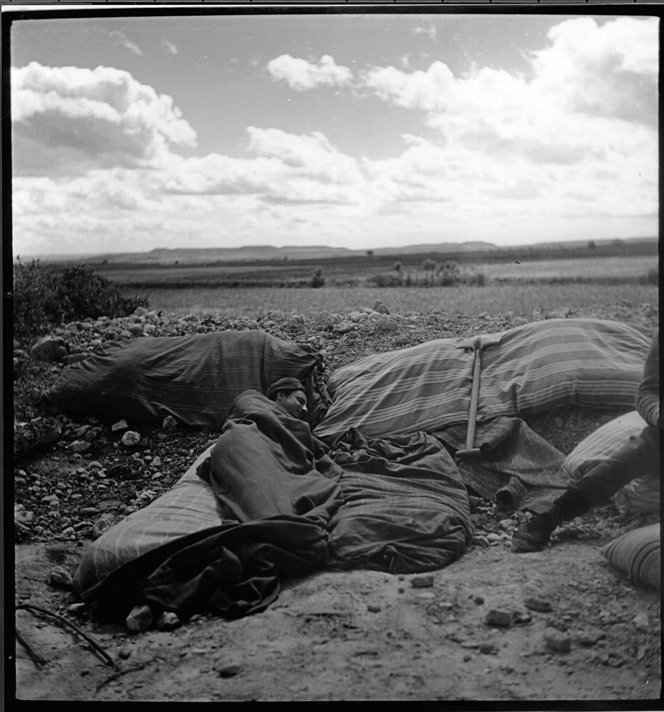 Milicianos de la División Ascaso. Banastas - Carrascal. Marzo de 1937