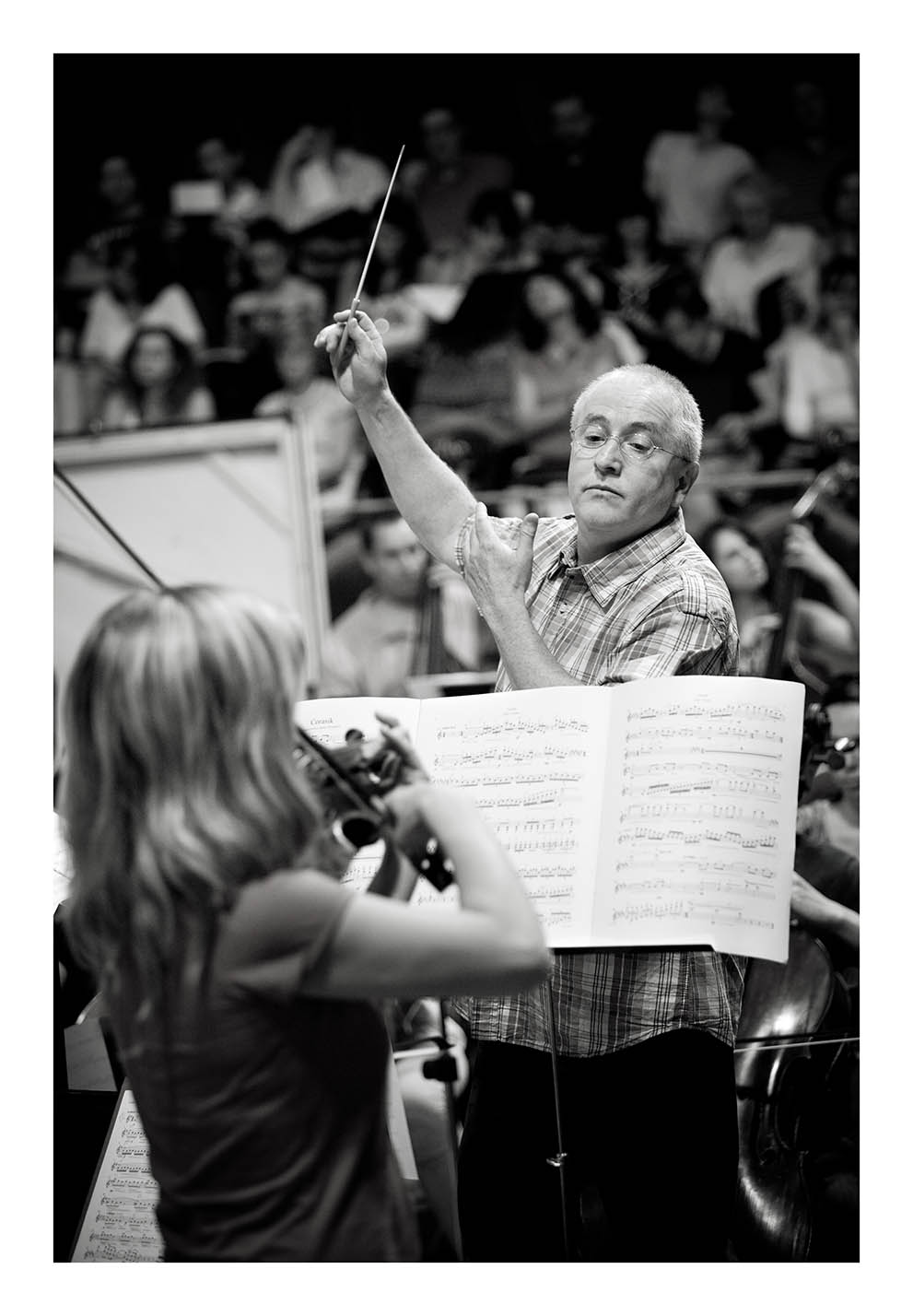 V Festival Internacional de Música de Cine. Patrick Doyle. Ensayo, Úbeda