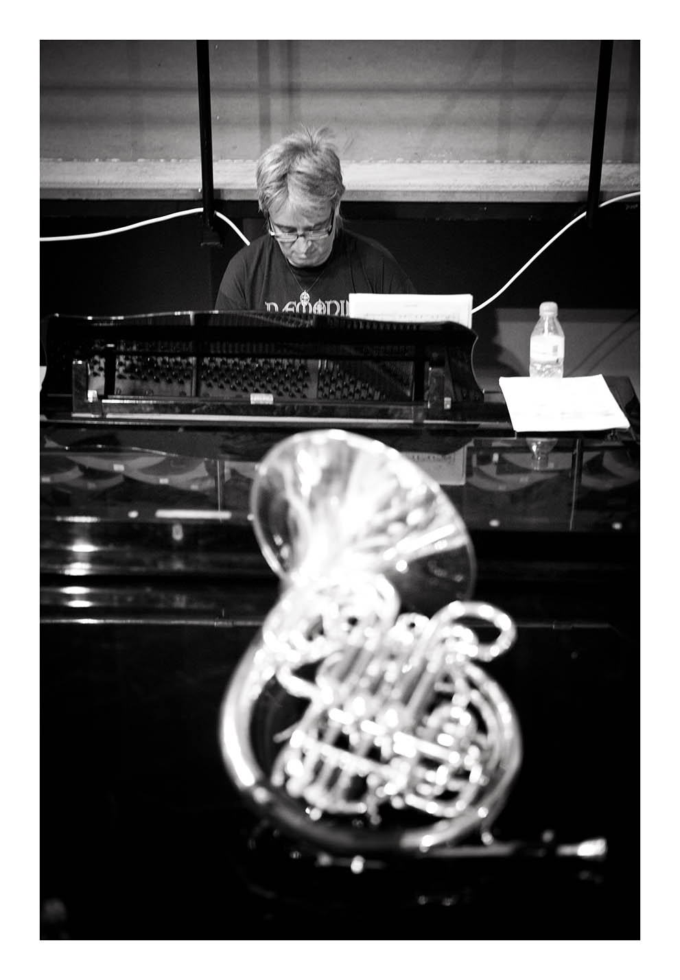 V Festival Internacional de Música de Cine. Claudio Simonetti. Ensayos, U?beda